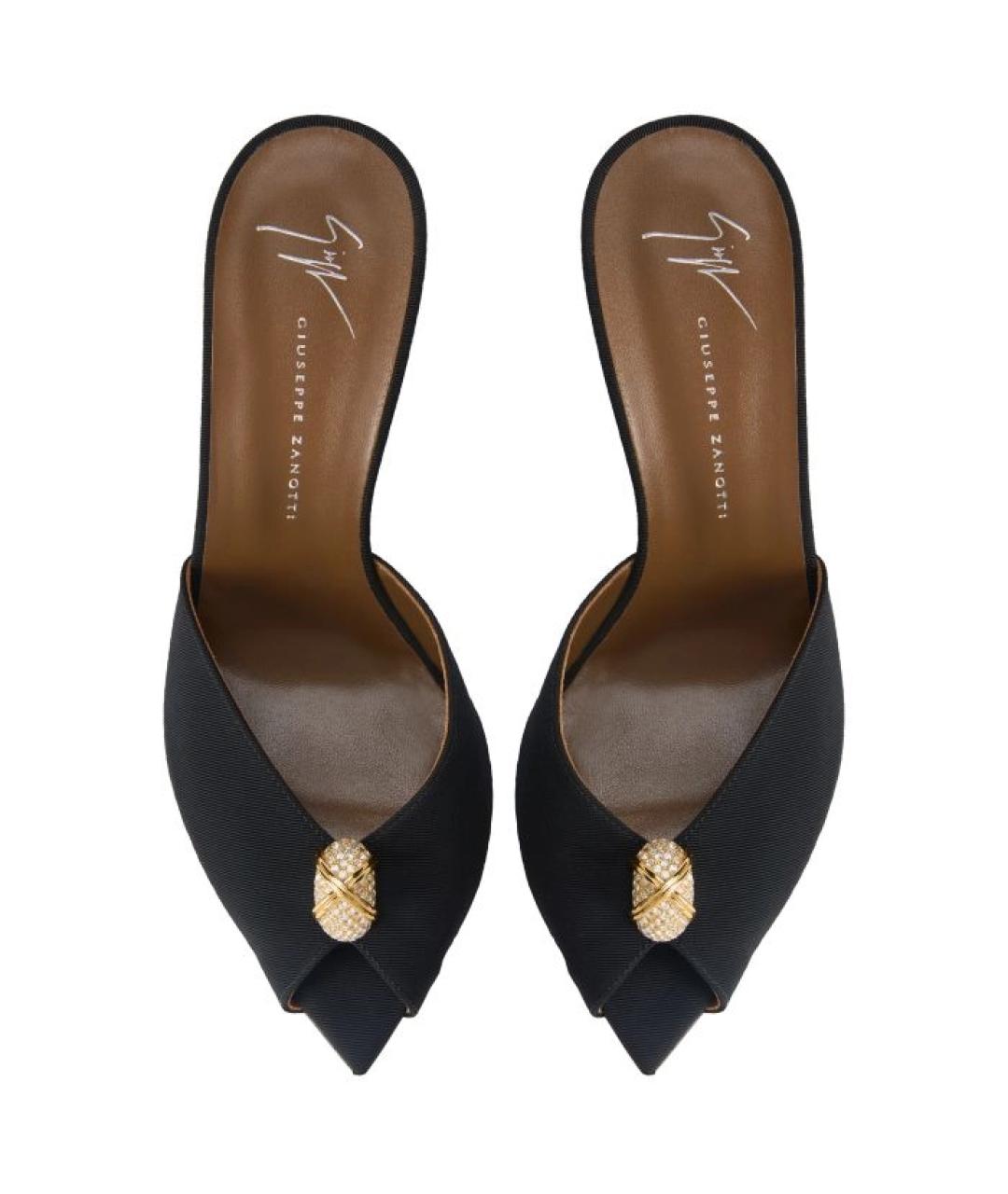 GIUSEPPE ZANOTTI DESIGN Черные мюли, фото 5