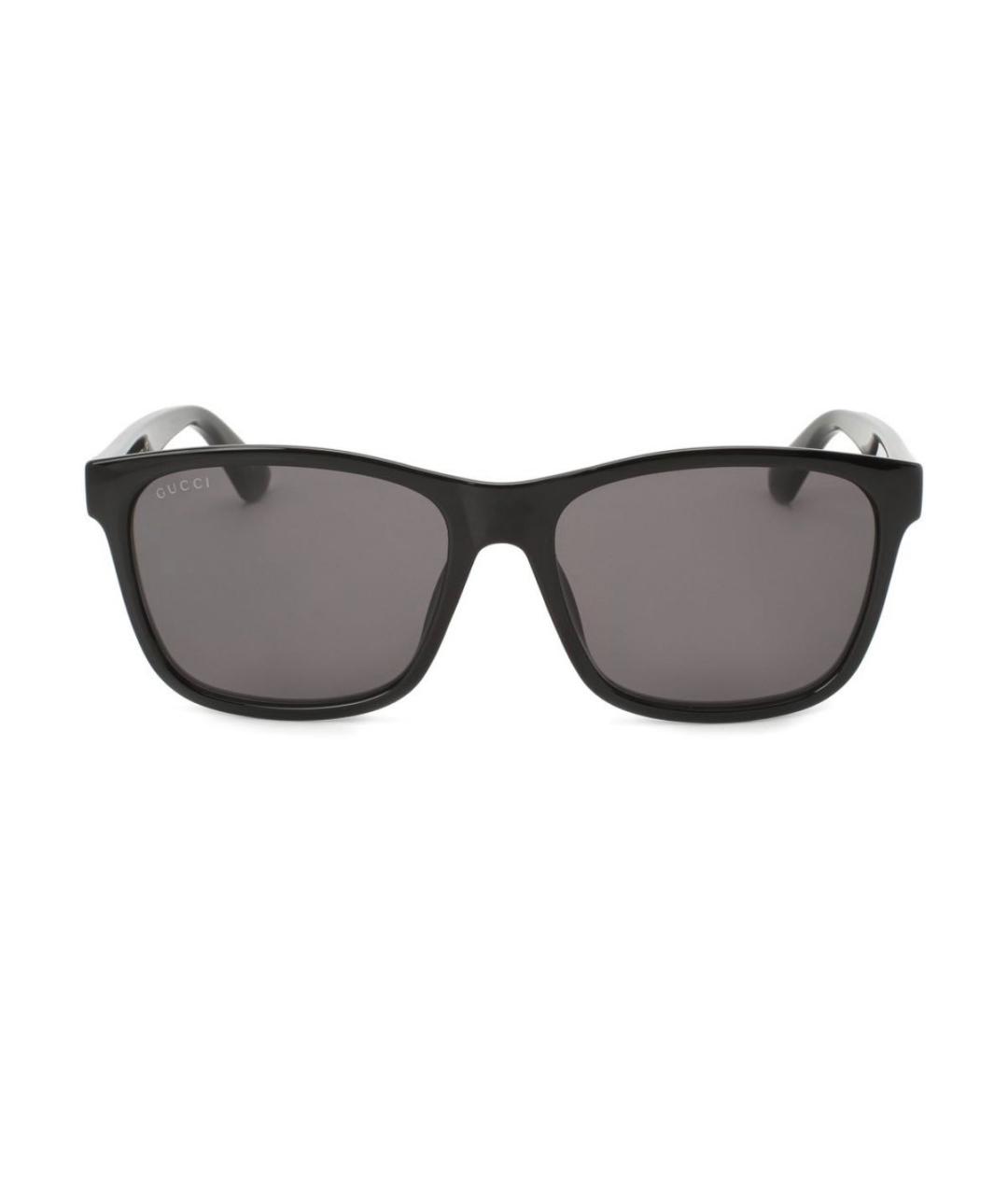 GUCCI Черные пластиковые солнцезащитные очки, фото 5