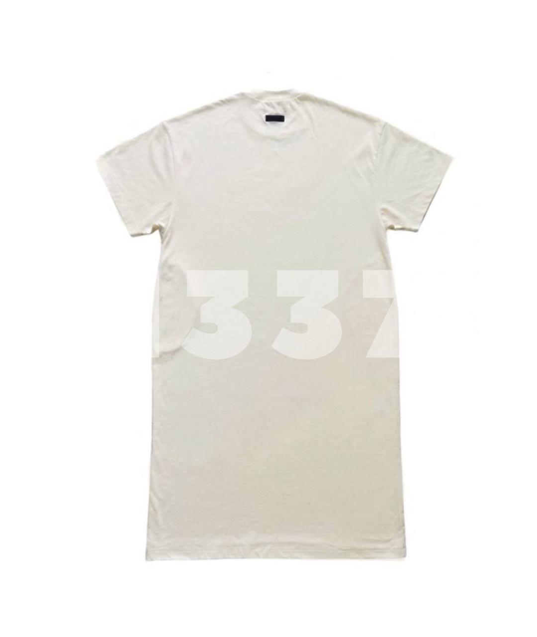 FEAR OF GOD ESSENTIALS Бежевое хлопковое повседневное платье, фото 3
