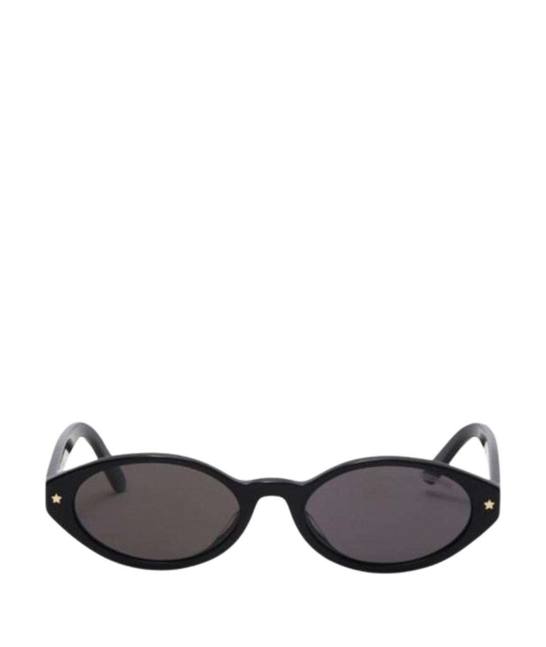 CHRISTIAN DIOR Черные пластиковые солнцезащитные очки, фото 1