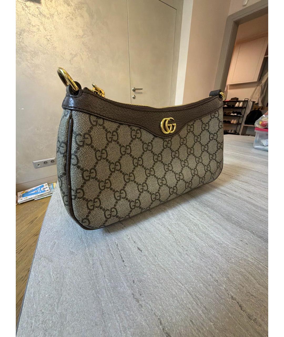 GUCCI Бежевая сумка через плечо, фото 2