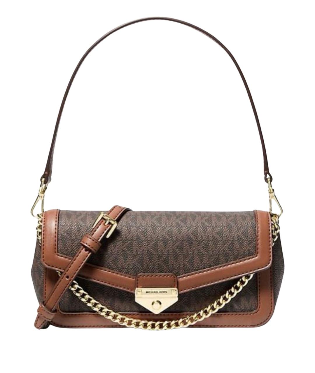 MICHAEL KORS Коричневая сумка через плечо, фото 1