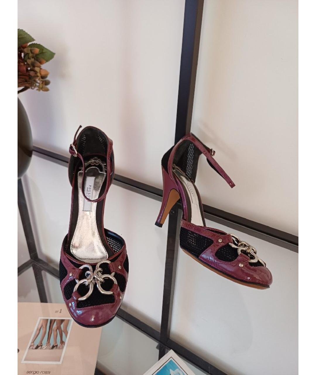 POLLINI Фиолетовые туфли, фото 5