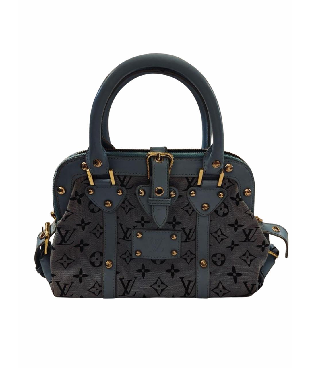 LOUIS VUITTON Бирюзовая сумка с короткими ручками, фото 1
