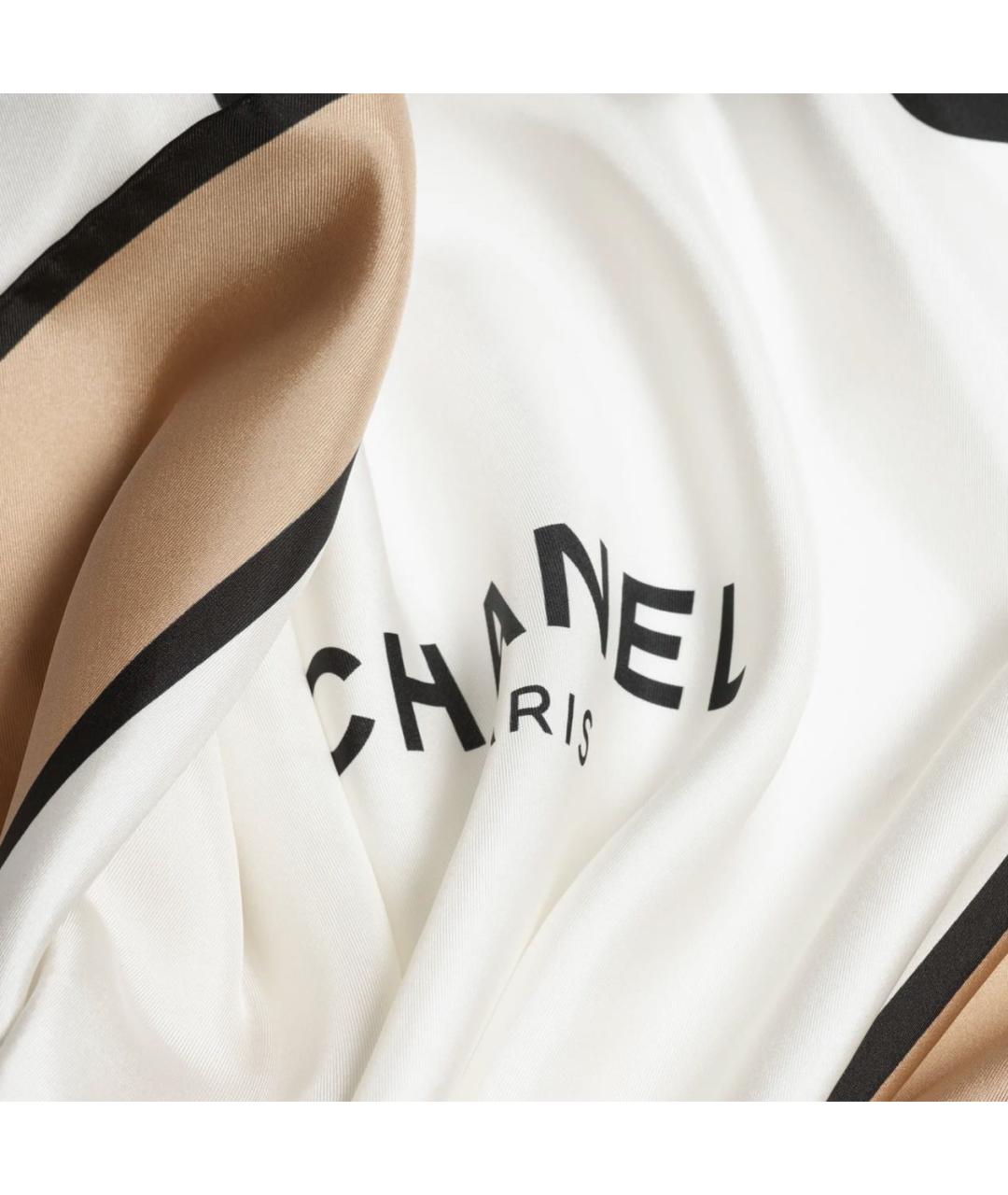 CHANEL Мульти шелковый платок, фото 4