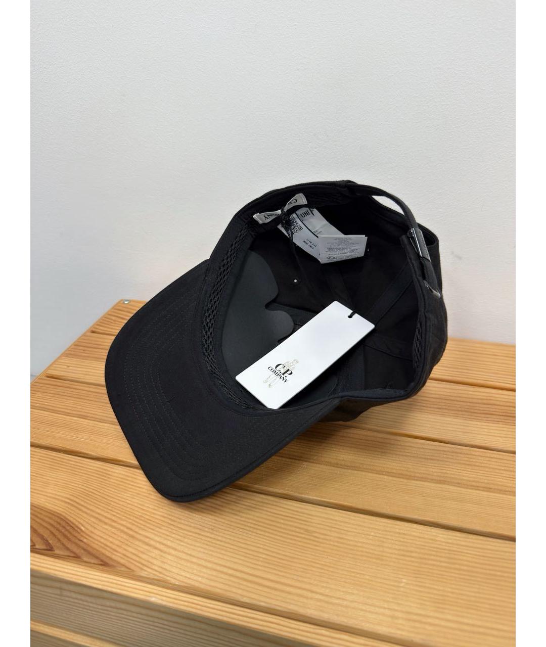 CP COMPANY Черная хлопковая кепка/бейсболка, фото 5