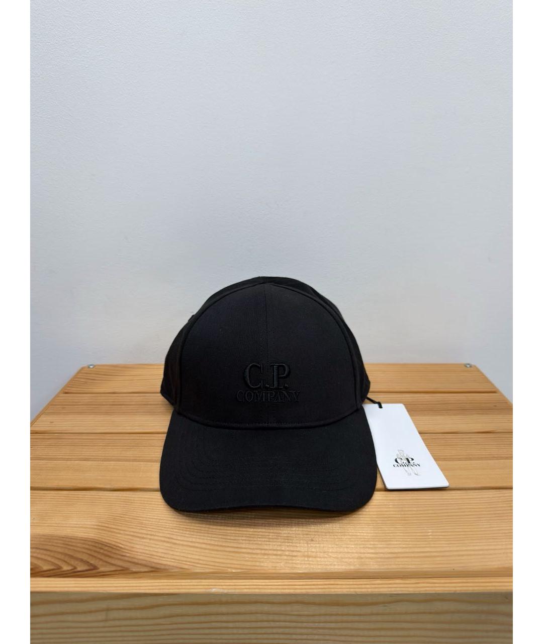 CP COMPANY Черная хлопковая кепка/бейсболка, фото 3