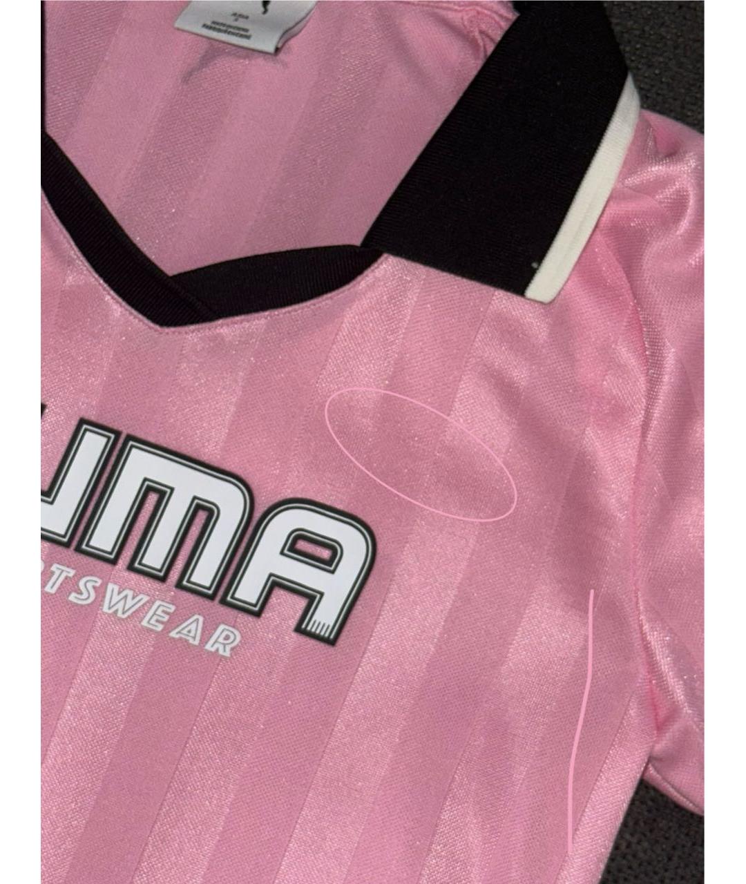 PUMA Розовая футболка, фото 3