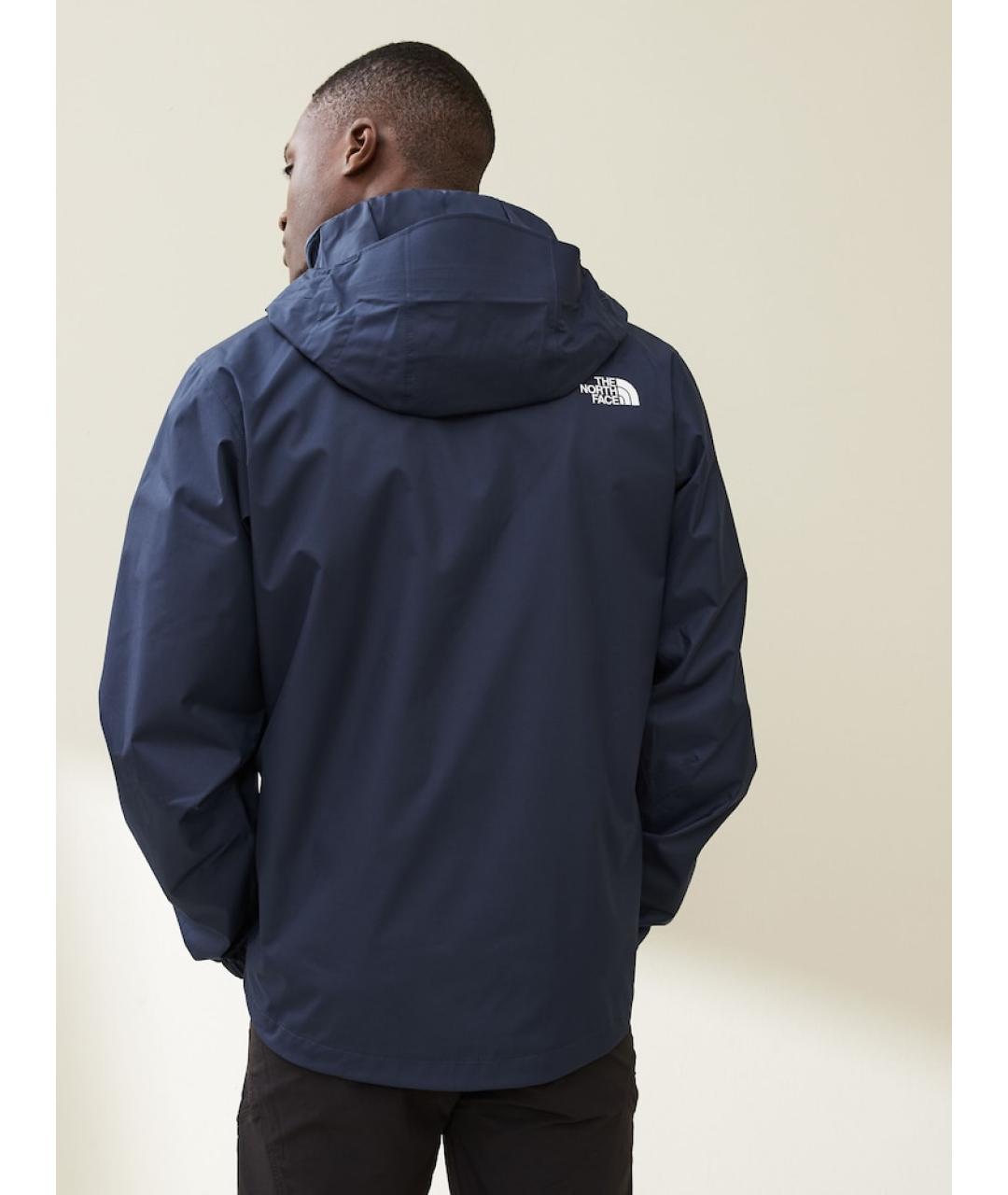 THE NORTH FACE Темно-синяя полиэстеровая куртка, фото 4