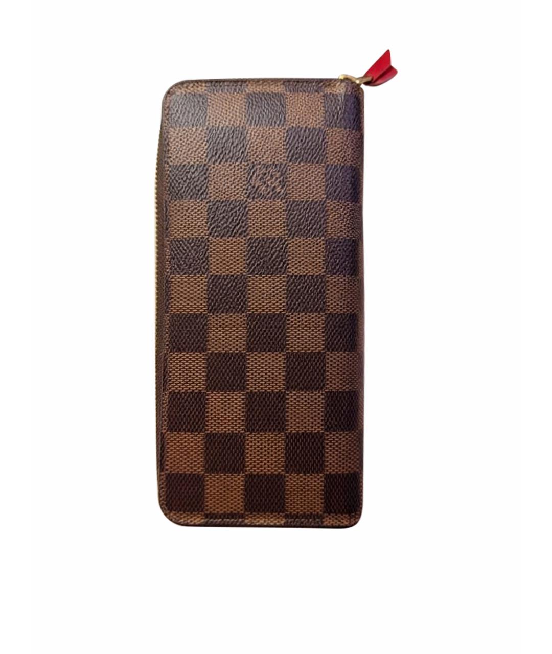 LOUIS VUITTON Коричневый кошелек, фото 1