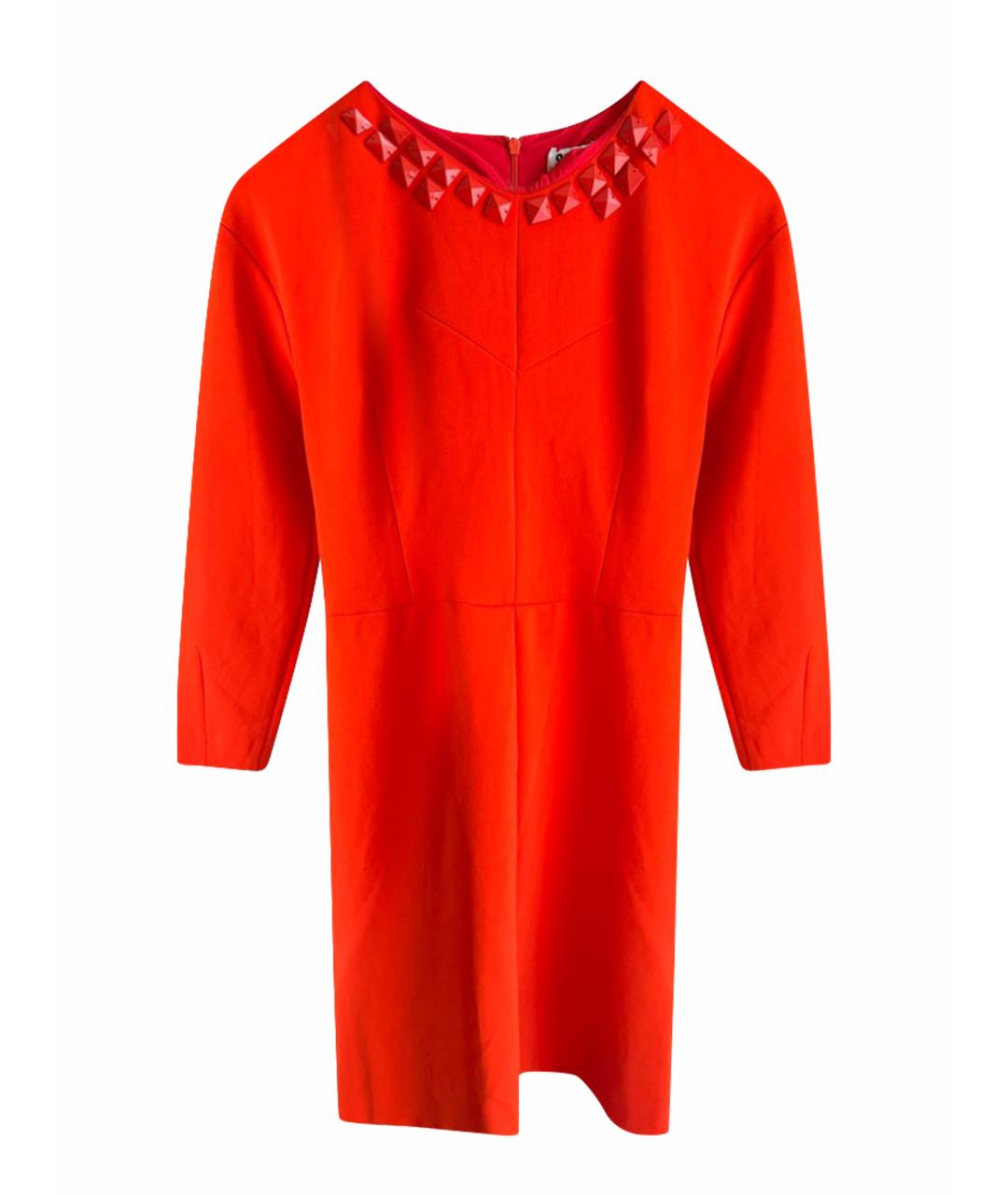 SONIA RYKIEL Красное коктейльное платье, фото 1