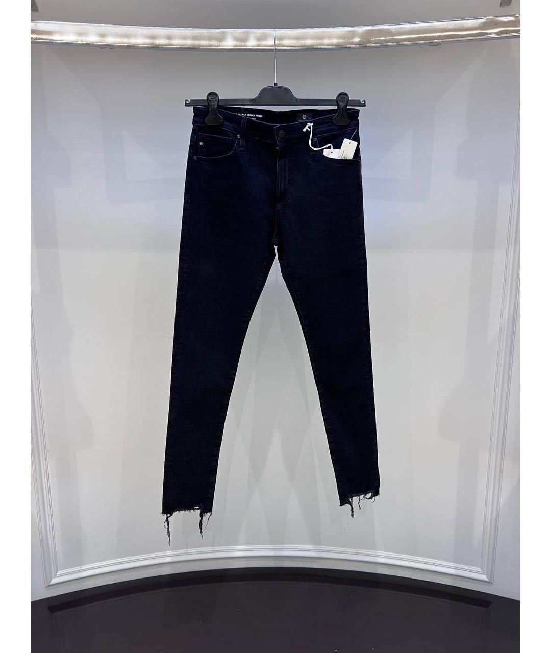 AG JEANS Черные джинсы слим, фото 4