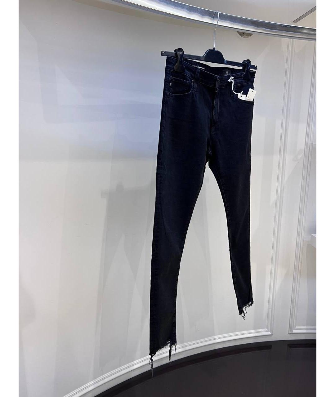 AG JEANS Черные джинсы слим, фото 3