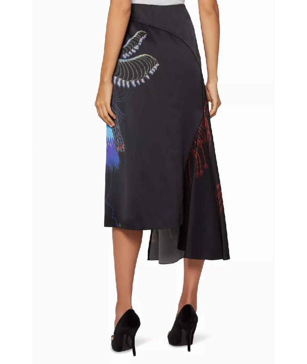 DRIES VAN NOTEN Мульти вискозная юбка макси, фото 2