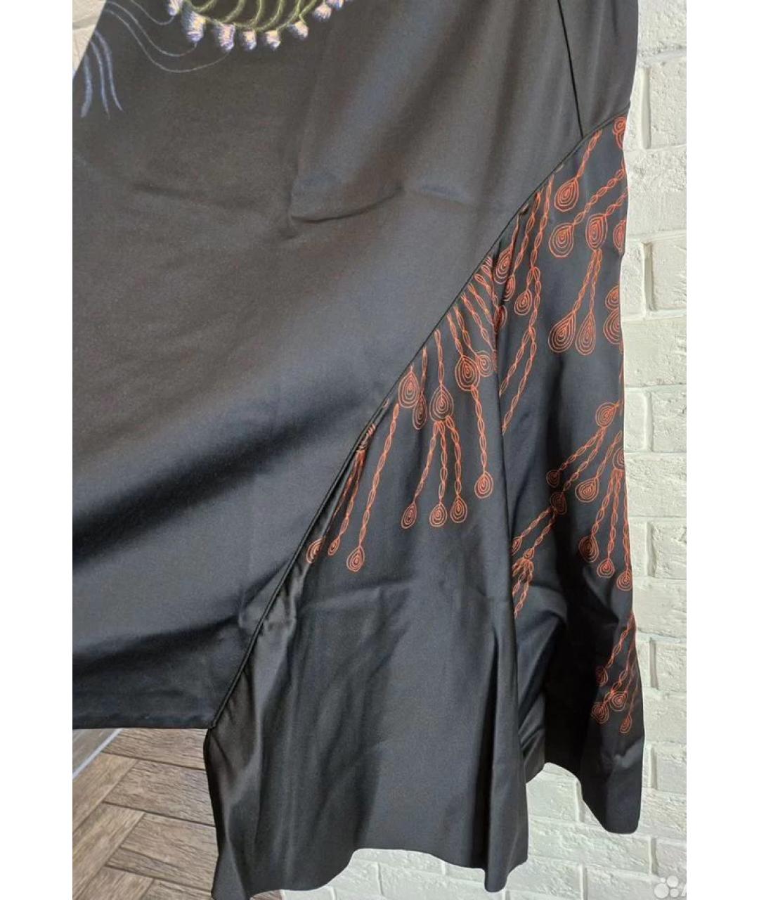 DRIES VAN NOTEN Мульти вискозная юбка макси, фото 7