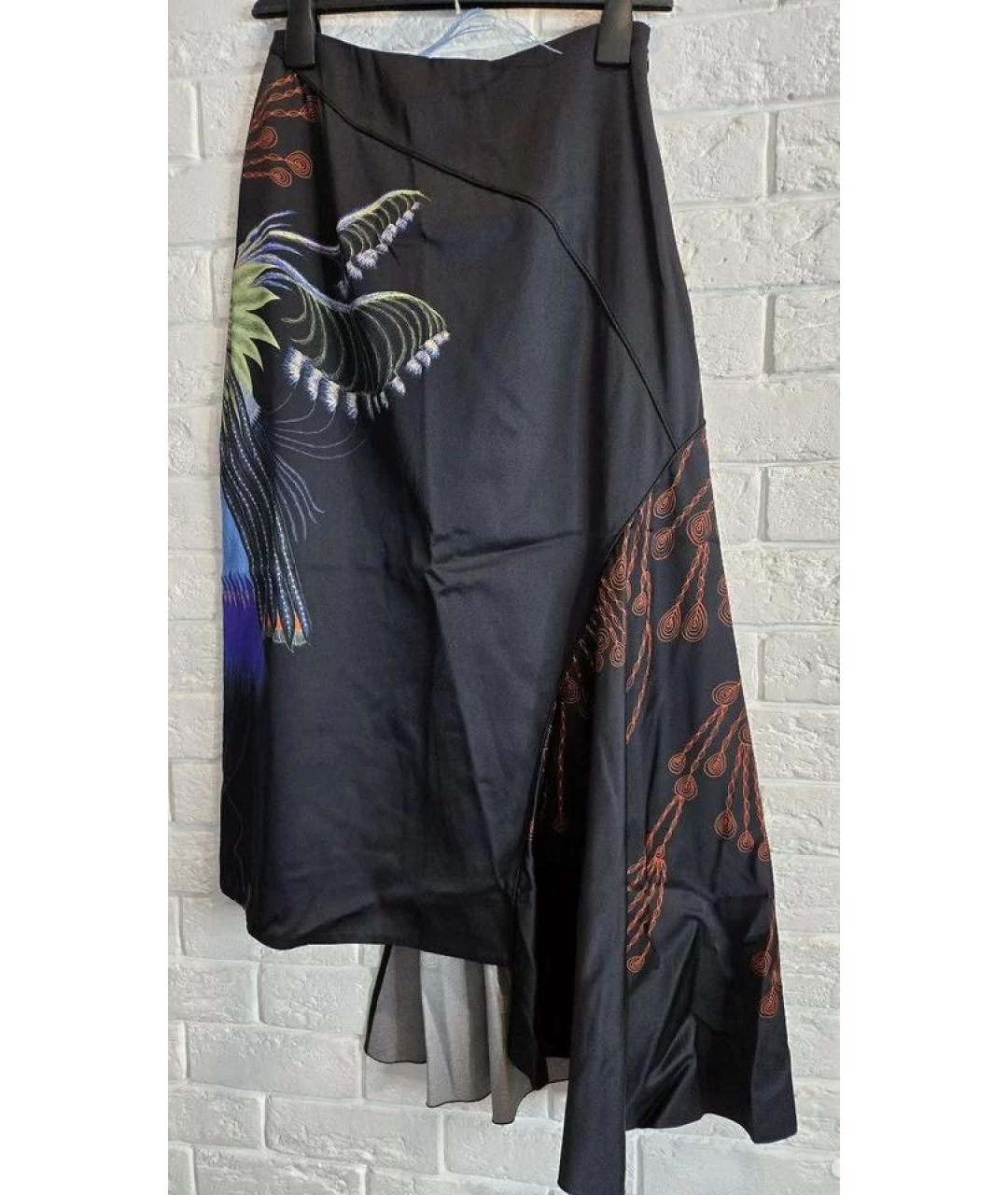 DRIES VAN NOTEN Мульти вискозная юбка макси, фото 6