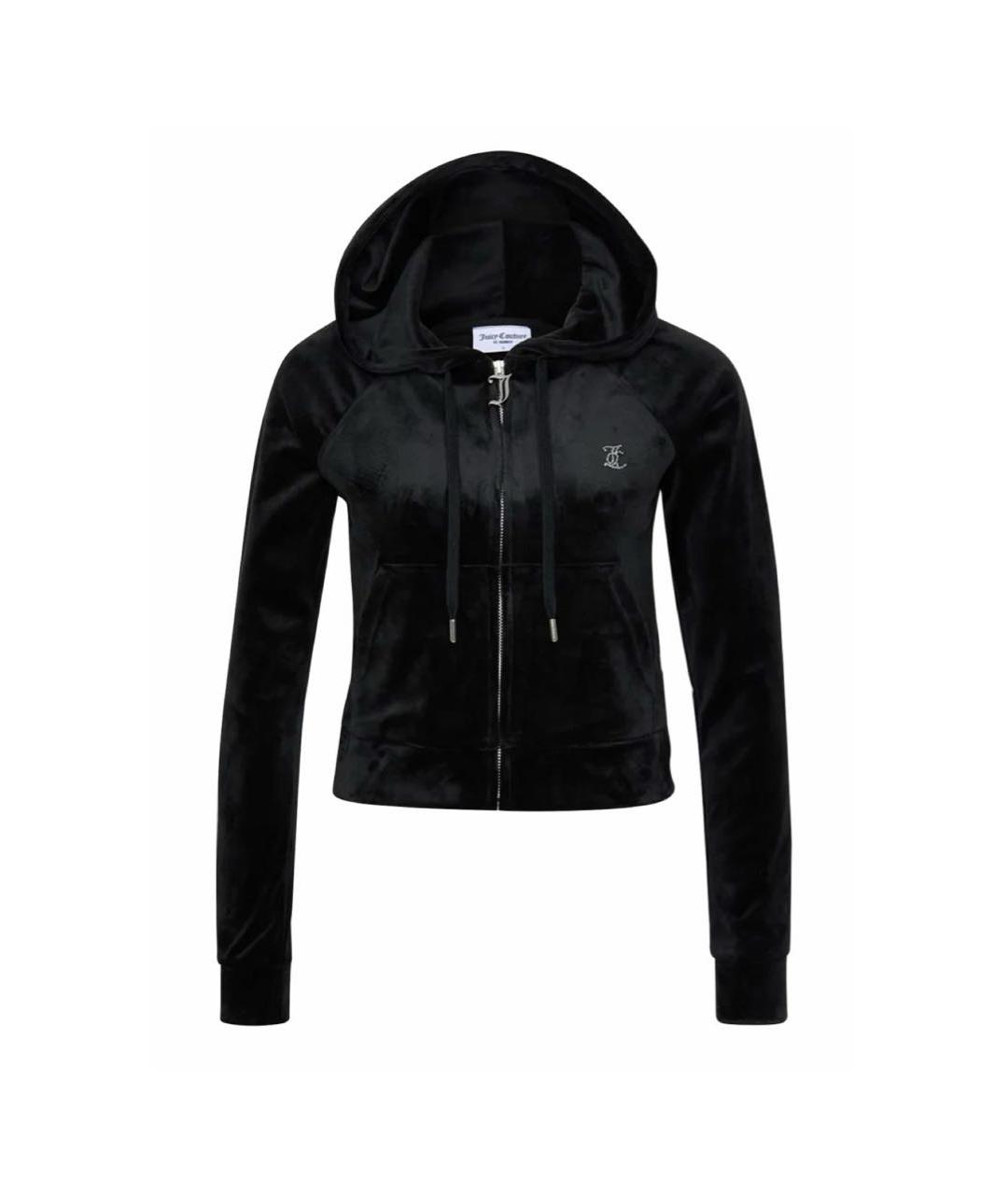 JUICY COUTURE Черный велюровый спортивные костюмы, фото 1