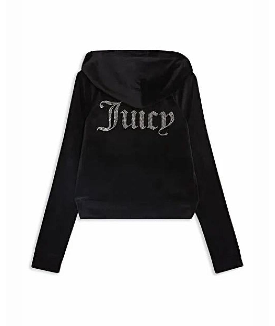 JUICY COUTURE Черный велюровый спортивные костюмы, фото 2