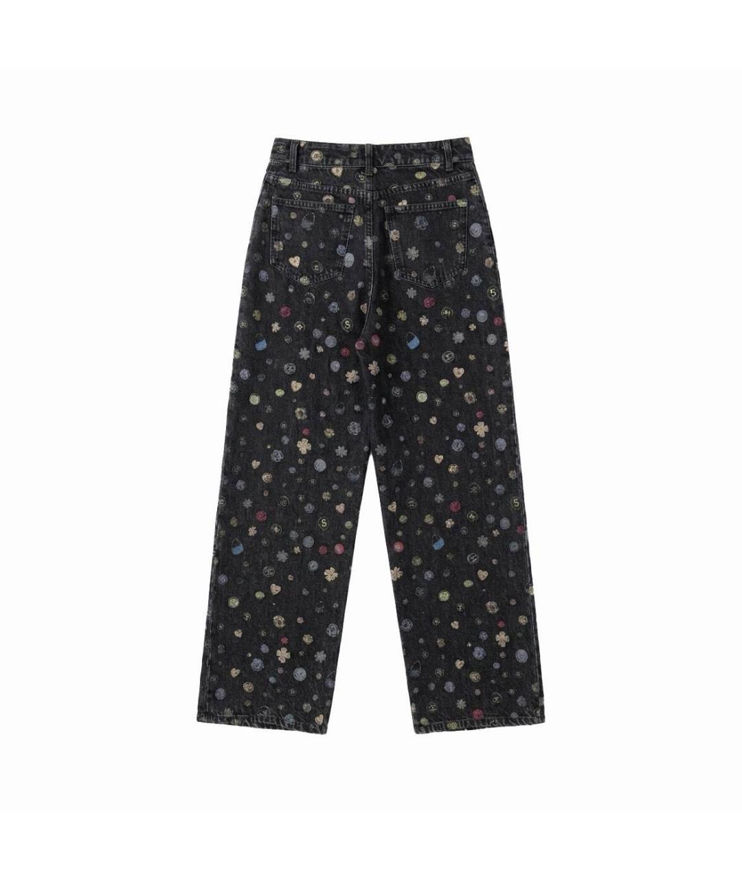 CHANEL Черные прямые джинсы, фото 3