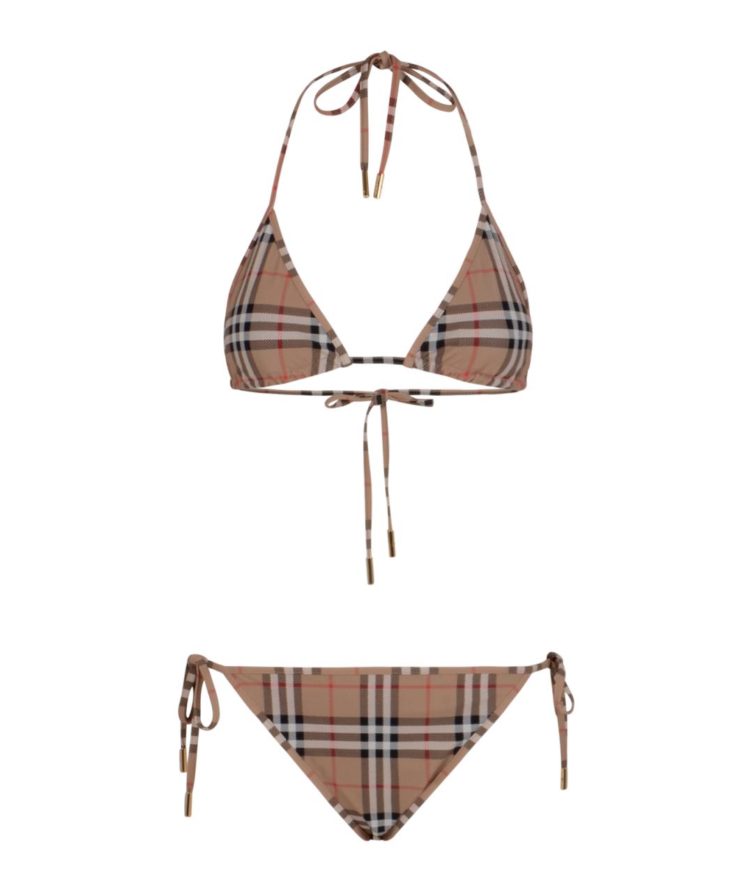 BURBERRY Бежевый купальник, фото 2