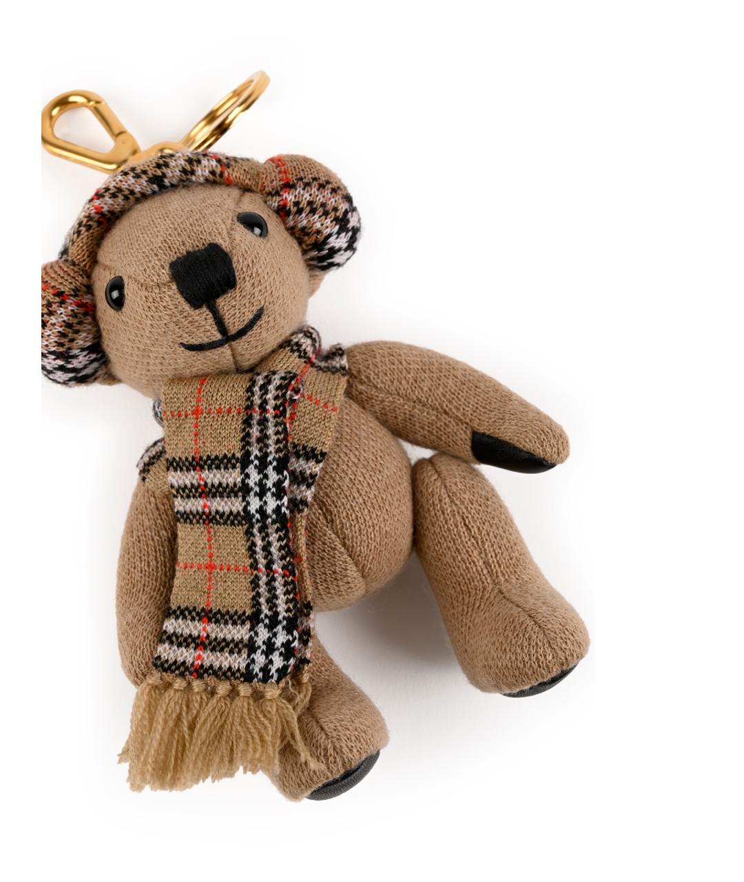 BURBERRY Бежевый брелок, фото 3