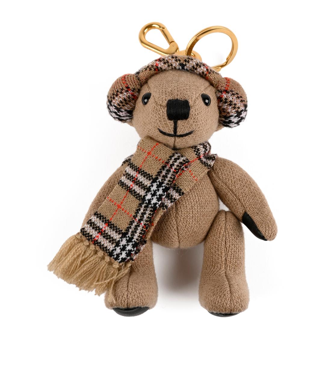 BURBERRY Бежевый брелок, фото 1