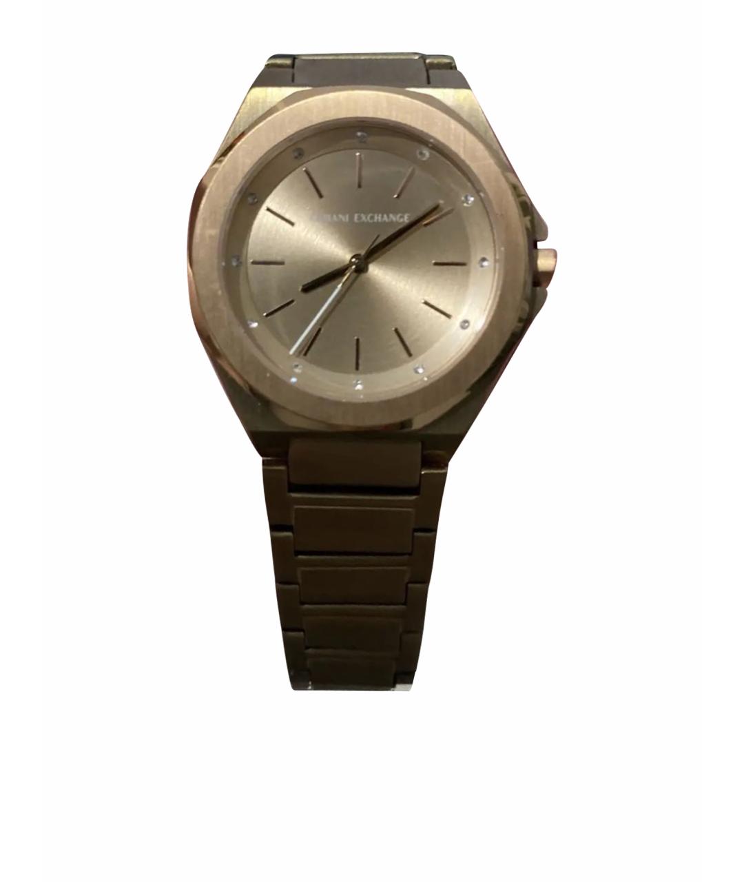 ARMANI EXCHANGE Золотые часы, фото 1