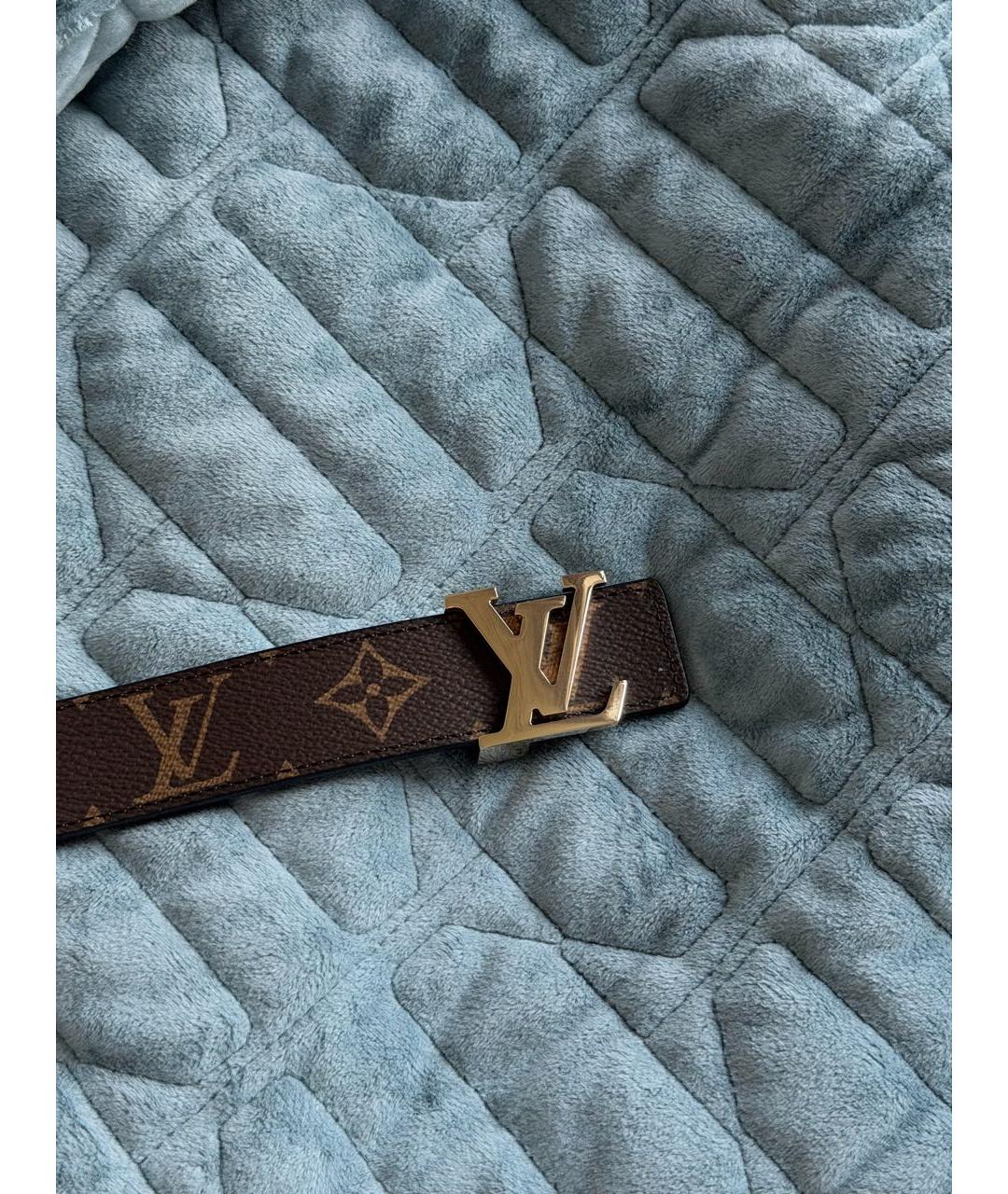 LOUIS VUITTON Коричневый ремень, фото 2