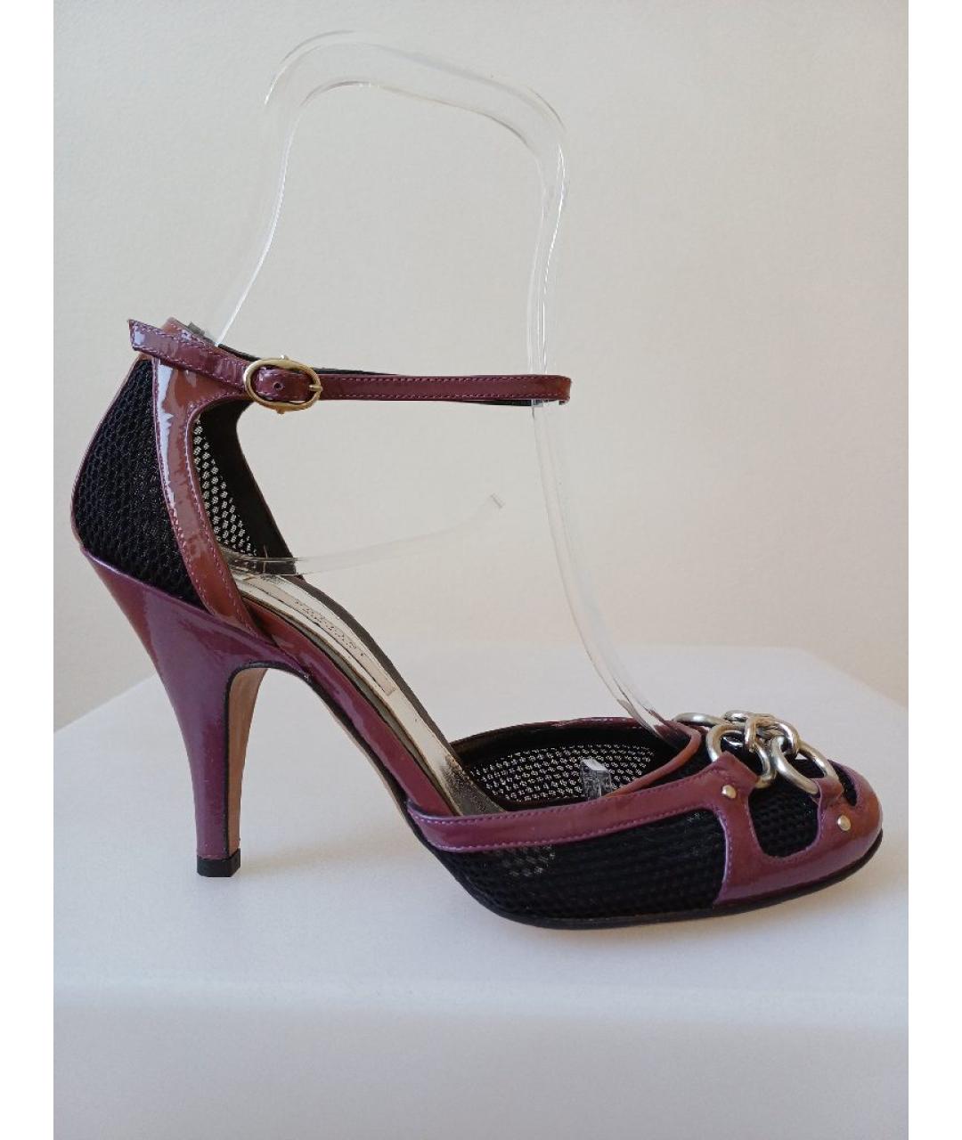 POLLINI Фиолетовые туфли из лакированной кожи, фото 10