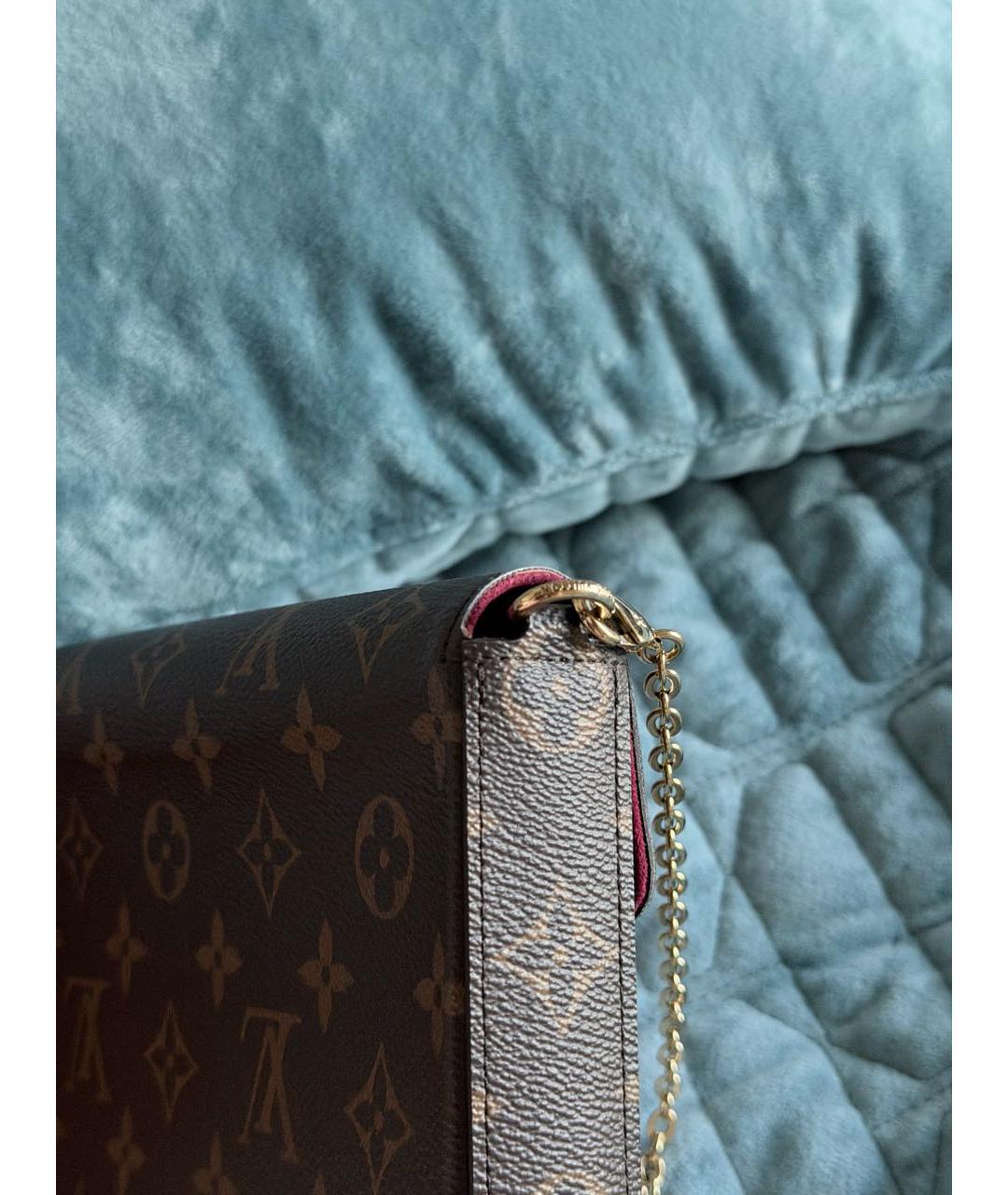 LOUIS VUITTON Коричневая сумка через плечо, фото 7