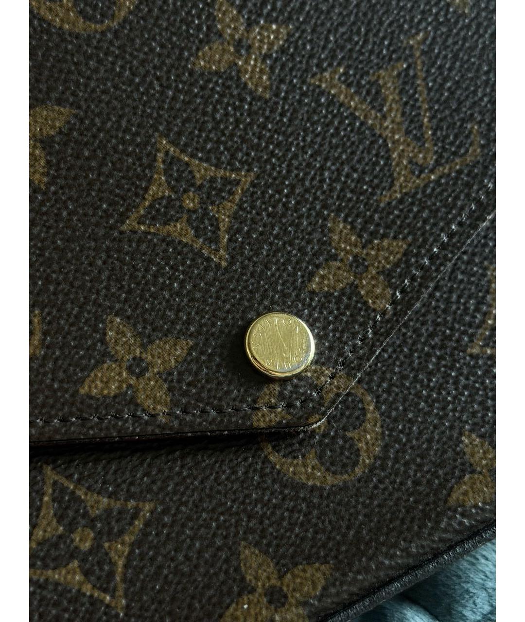 LOUIS VUITTON Коричневая сумка через плечо, фото 6