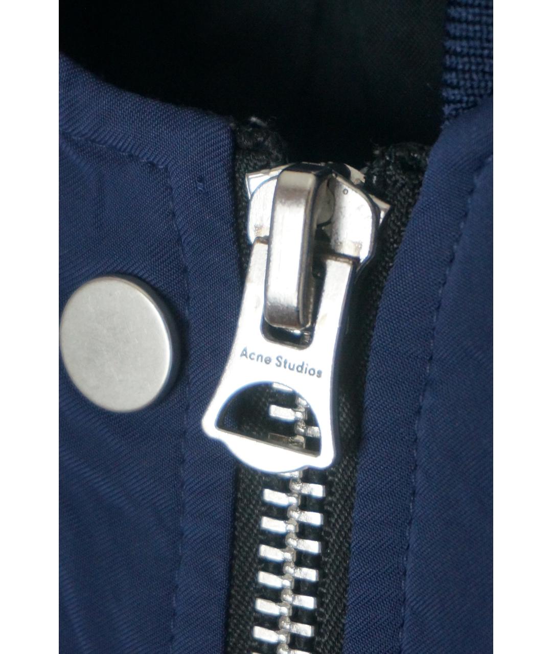 ACNE STUDIOS Синяя вискозная куртка, фото 4