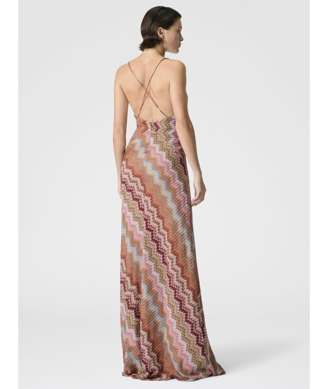 MISSONI Мульти вискозное коктейльное платье, фото 8