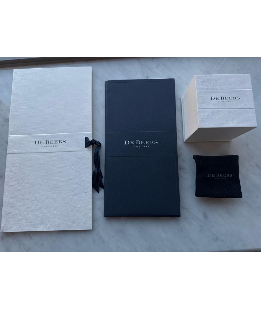 DE BEERS Белое кольцо из белого золота, фото 3