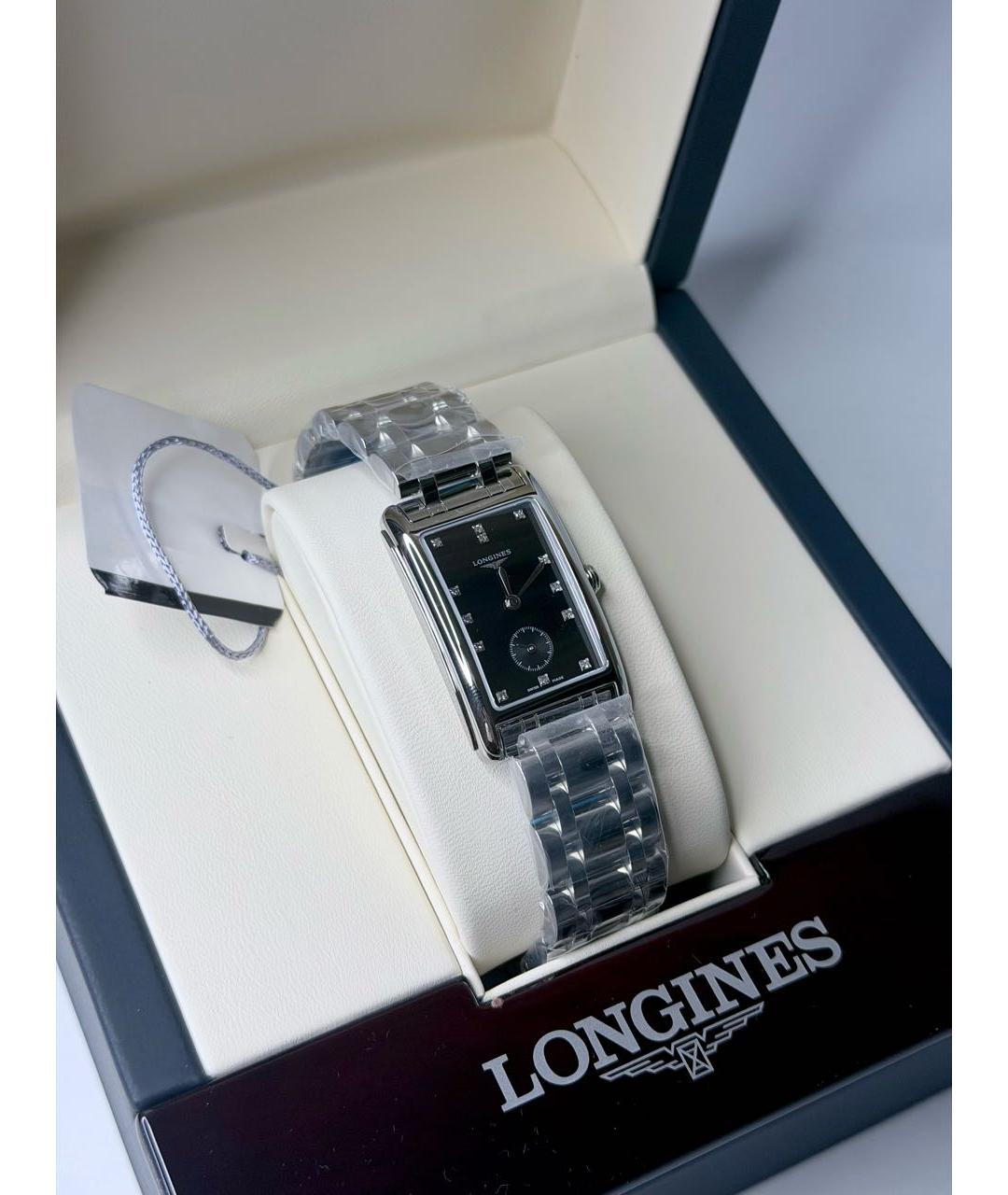 LONGINES Серебряные металлические часы, фото 2