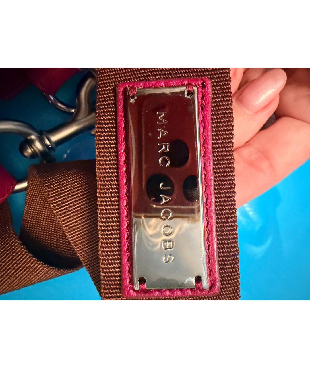 MARC JACOBS Фиолетовая кожаная сумка через плечо, фото 2