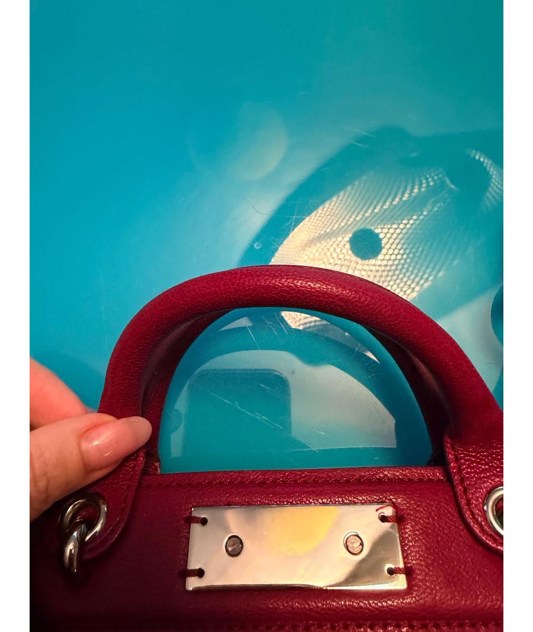 MARC JACOBS Фиолетовая кожаная сумка через плечо, фото 5
