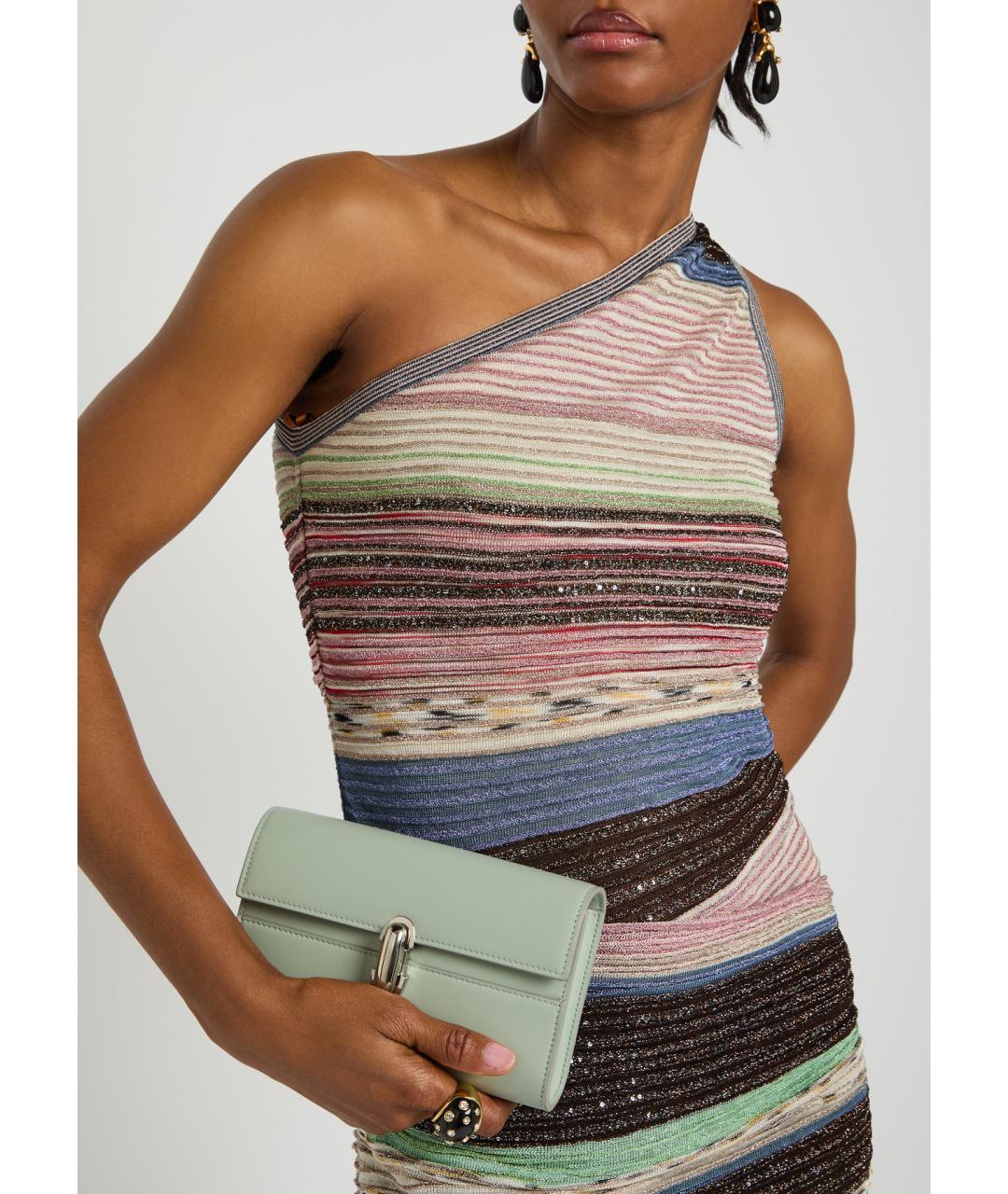 MISSONI Мульти вискозное коктейльное платье, фото 5