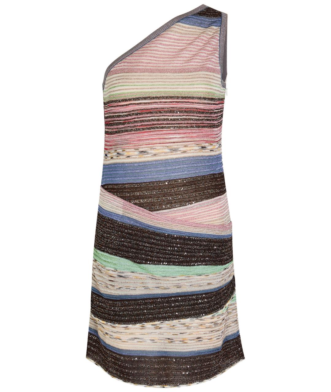 MISSONI Мульти вискозное коктейльное платье, фото 1