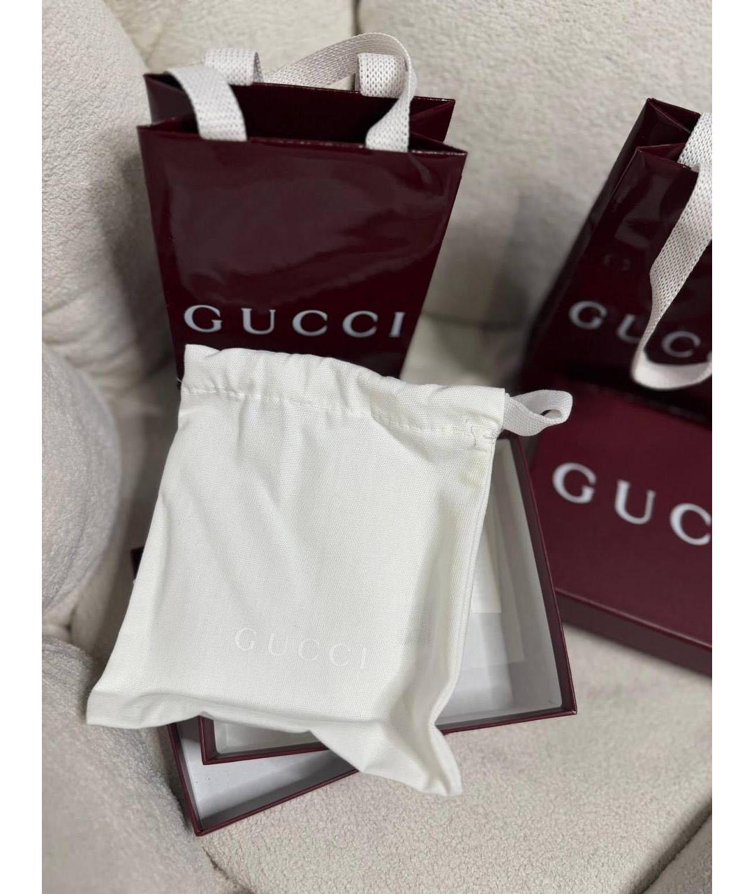 GUCCI Коричневый кожаный кошелек, фото 6