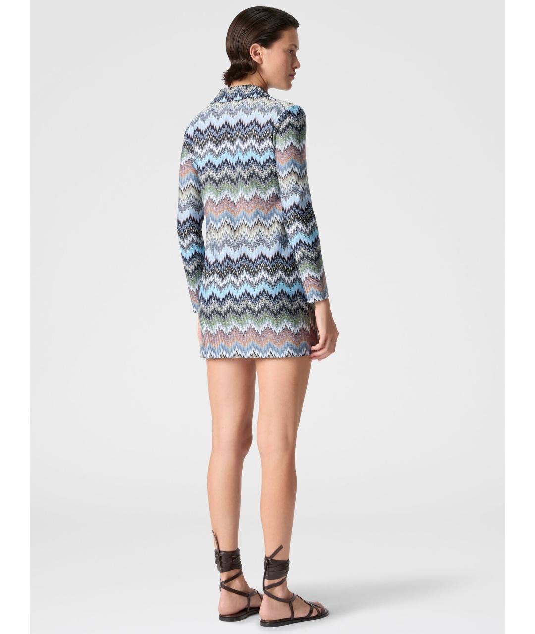 MISSONI Мульти вискозное повседневное платье, фото 3