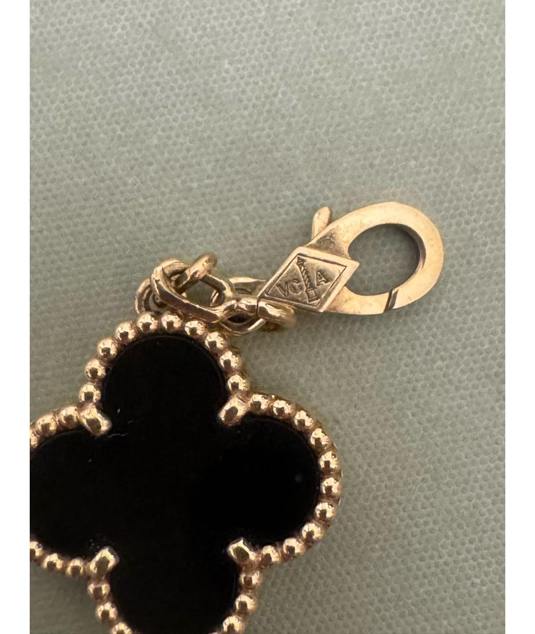 VAN CLEEF & ARPELS Черный браслет из желтого золота, фото 3