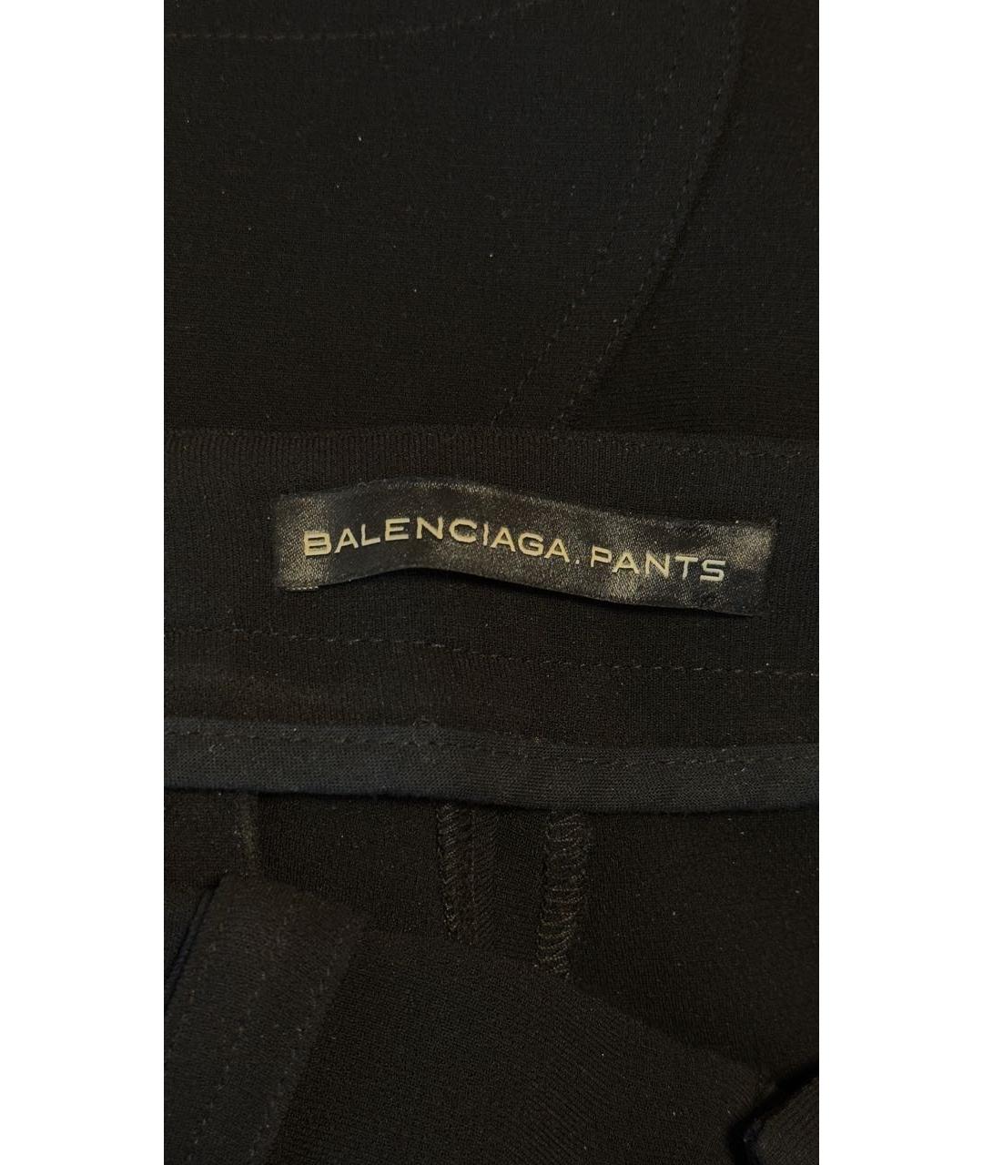 BALENCIAGA Черные ацетатные леггинсы и велосипедки, фото 2