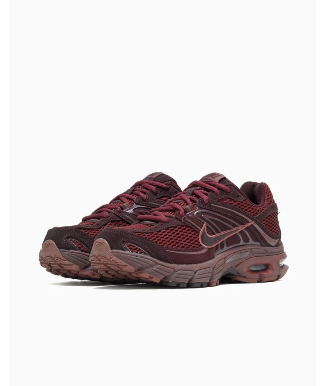 NIKE Бордовые замшевые кроссовки, фото 3