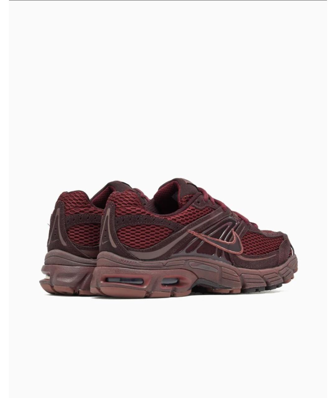 NIKE Бордовые замшевые кроссовки, фото 7