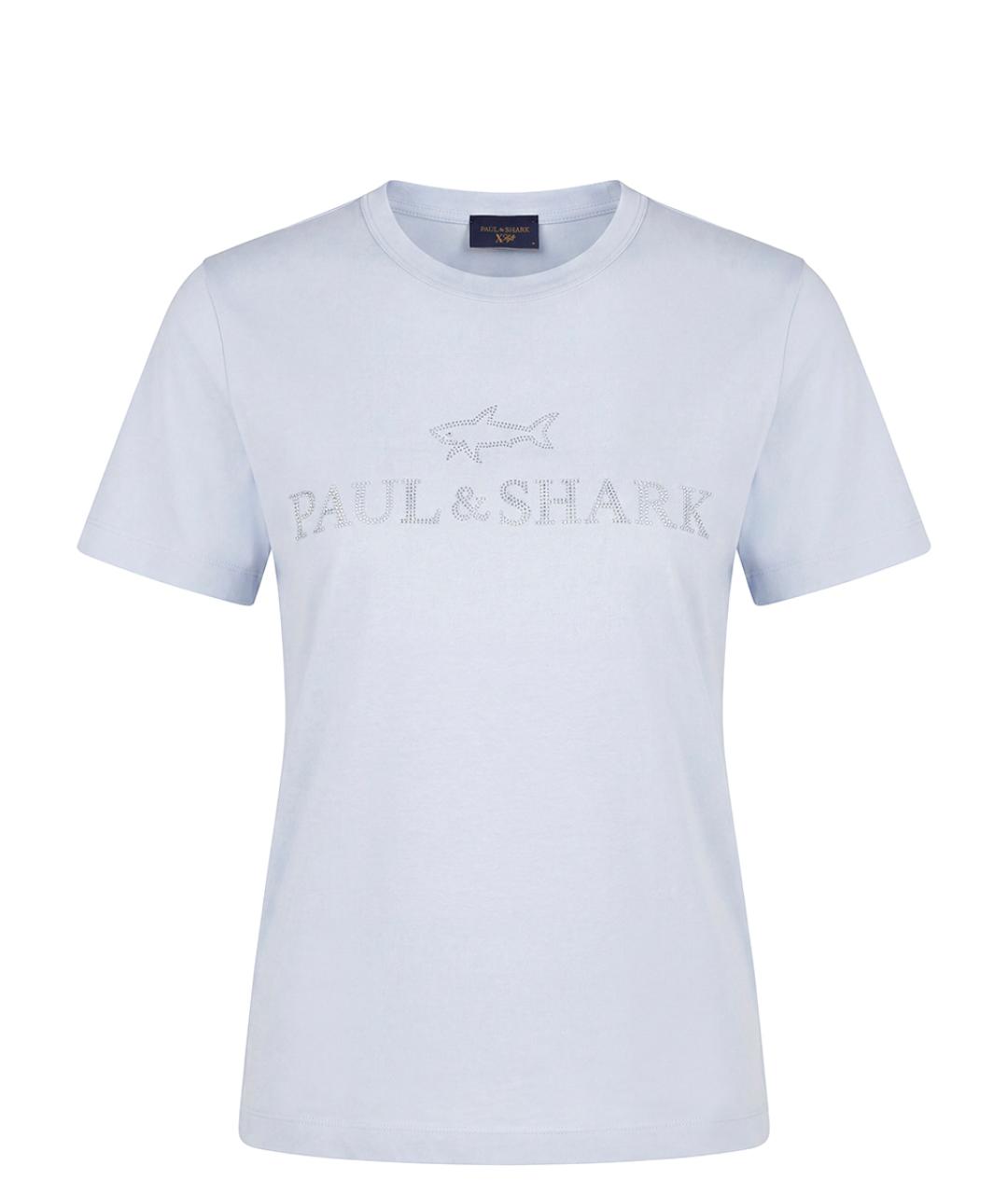 PAUL & SHARK Голубая футболка, фото 1