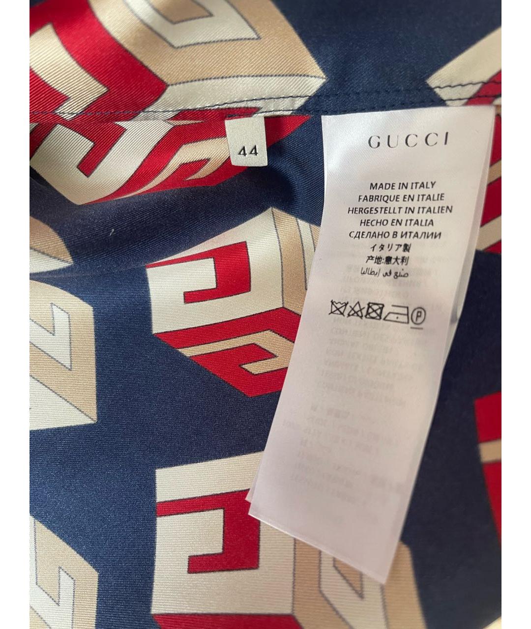 GUCCI Мульти рубашка, фото 4