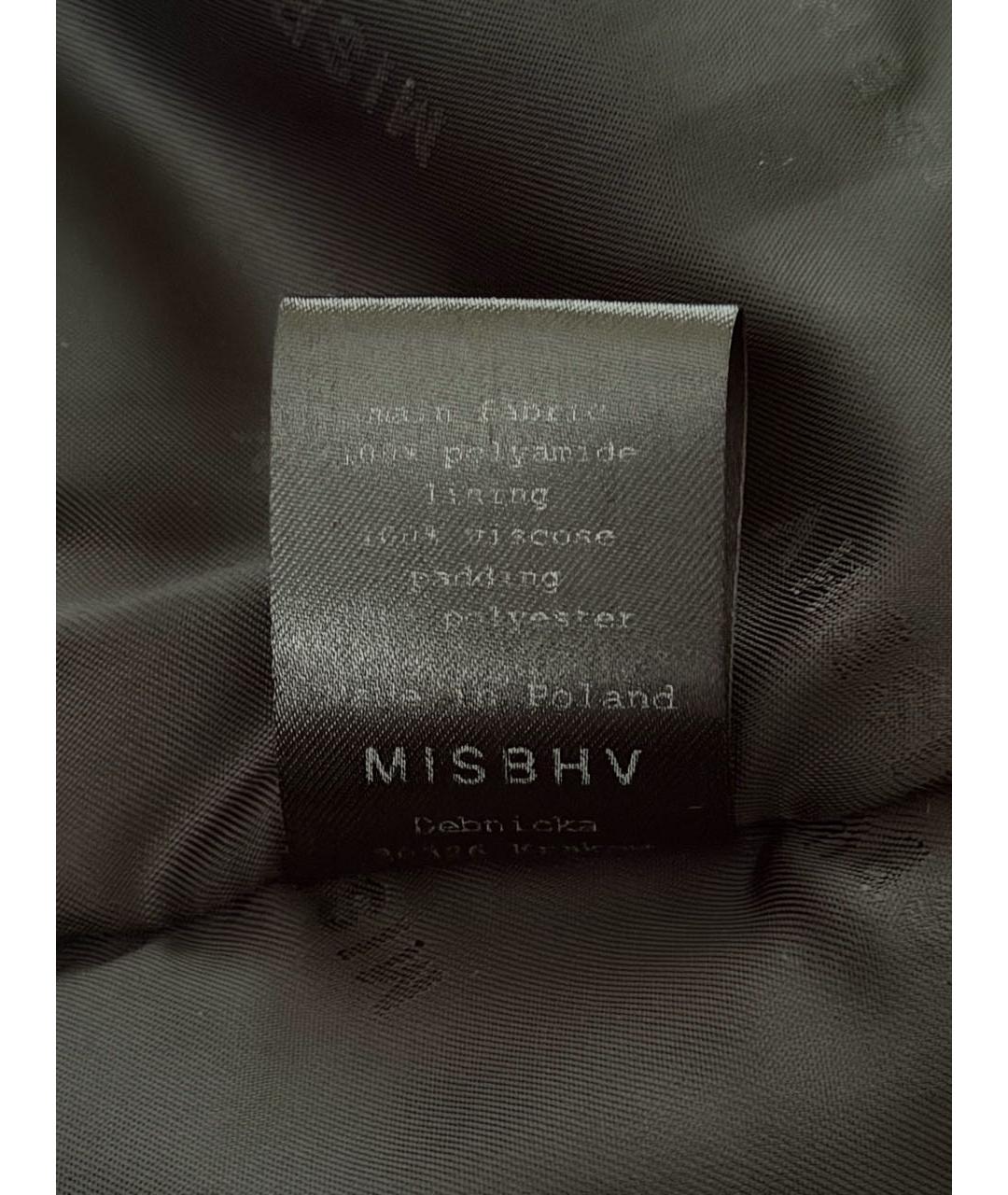MISBHV Зеленая полиэстеровая куртка, фото 8