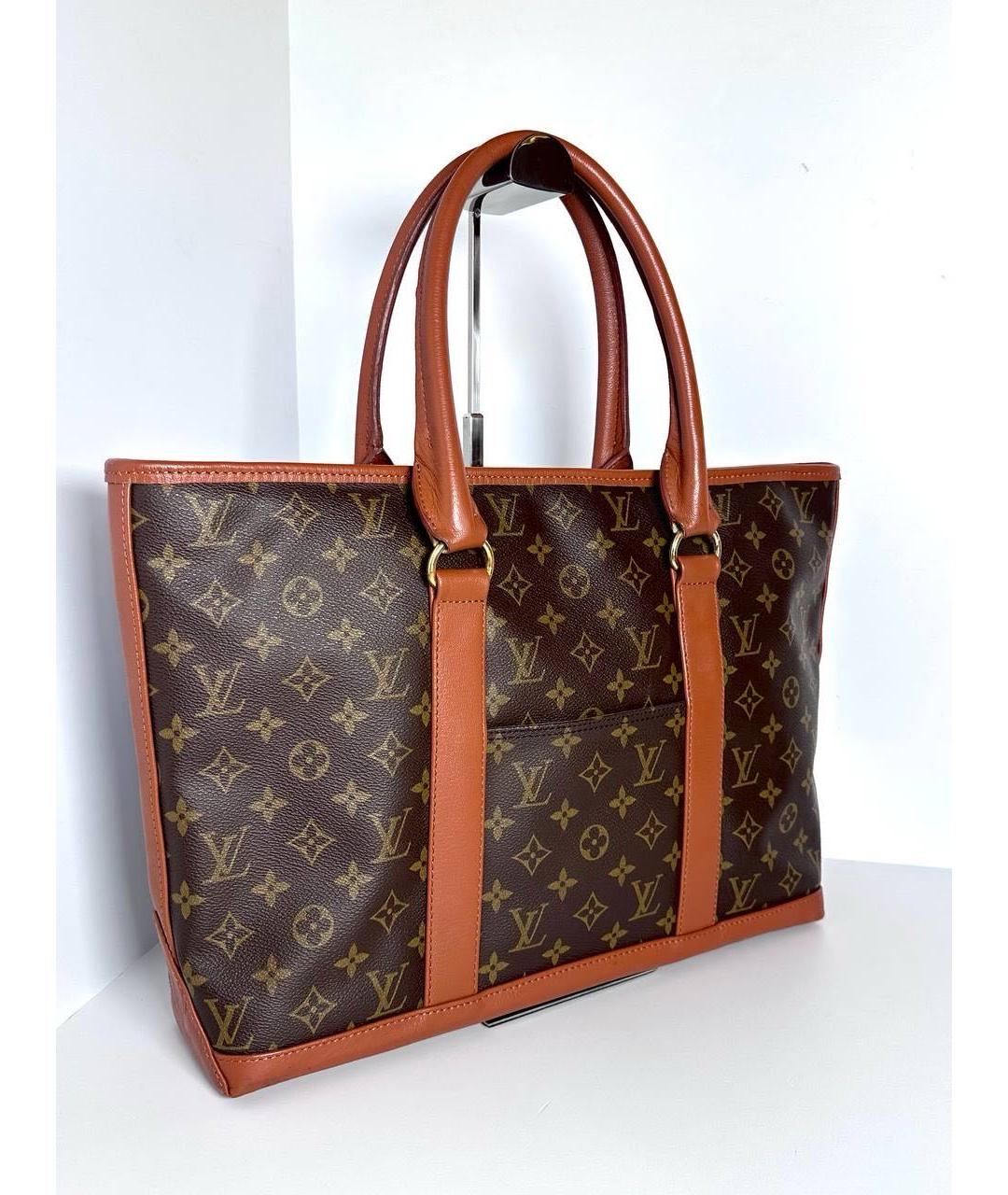 LOUIS VUITTON Коричневая сумка тоут, фото 2