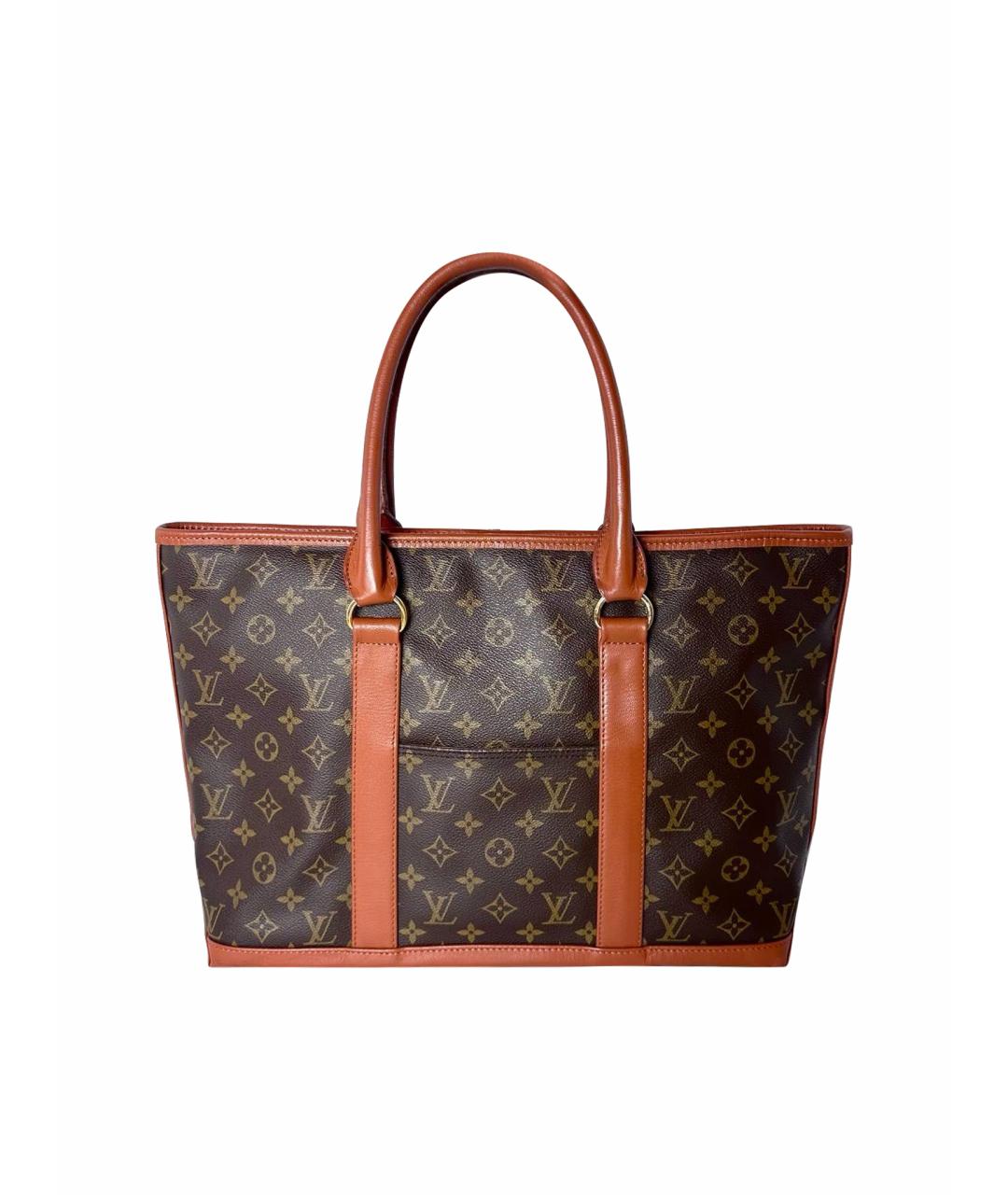 LOUIS VUITTON Коричневая сумка тоут, фото 1